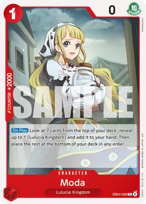Moda EB04-006 card