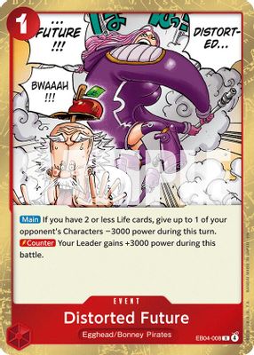 Distorted Future EB04-008 card