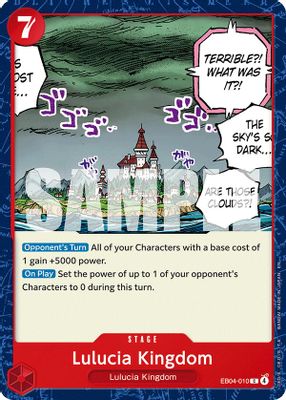 Lulucia Kingdom EB04-010 card
