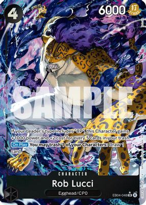 Rob Lucci EB04-048 card
