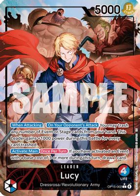 Lucy OP15-002 card
