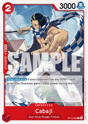 Cabaji OP15-005 card