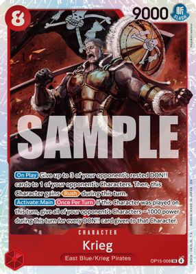 Krieg OP15-008 card