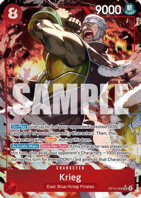 Krieg OP15-008 card