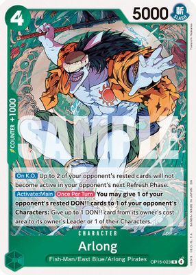 Arlong OP15-023 card