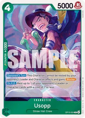 Usopp OP15-024 card