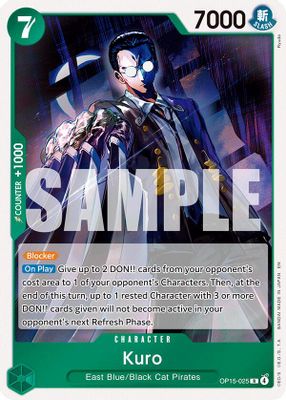Kuro OP15-025 card