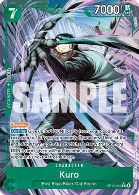 Kuro OP15-025 card