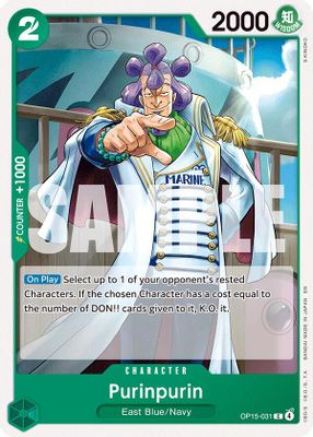 Purinpurin OP15-031 card