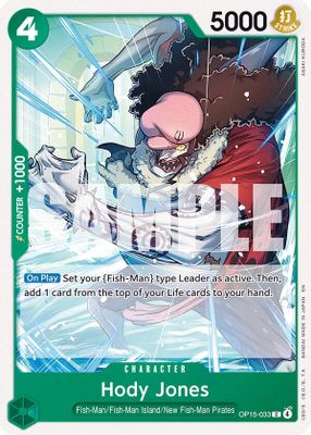 Hody Jones OP15-033 card