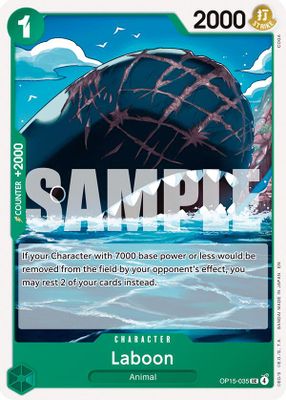 Laboon OP15-035 card