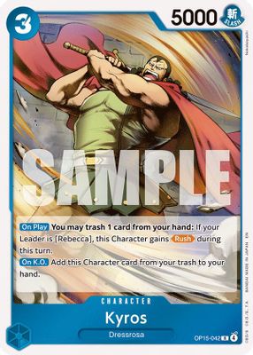 Kyros OP15-042 card