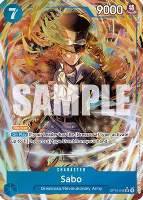 Sabo OP15-046 card