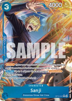 Sanji OP15-047 card