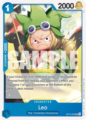 Leo OP15-052 card