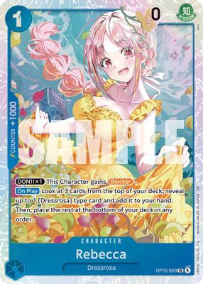 Rebecca OP15-053 card