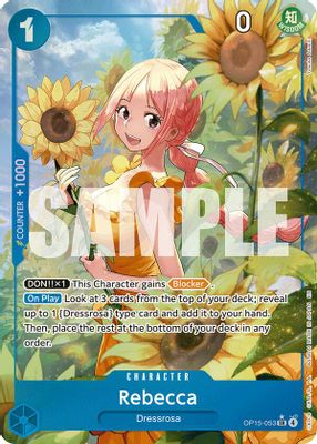 Rebecca OP15-053 card