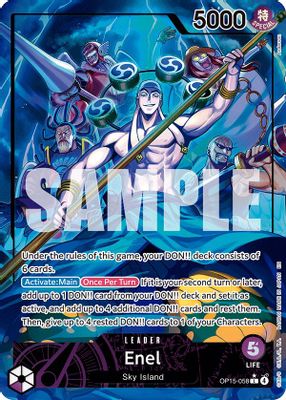 Enel OP15-058 card