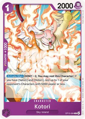 Kotori OP15-064 card