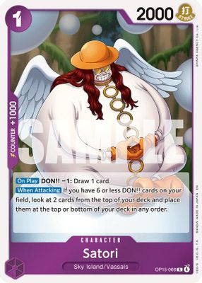Satori OP15-066 card