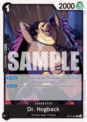 Dr. Hogback OP15-084 card