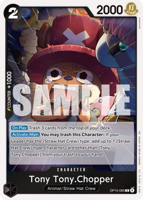 Tony Tony.Chopper OP15-085 card