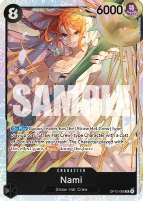 Nami OP15-086 card