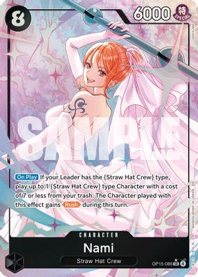 Nami OP15-086 card
