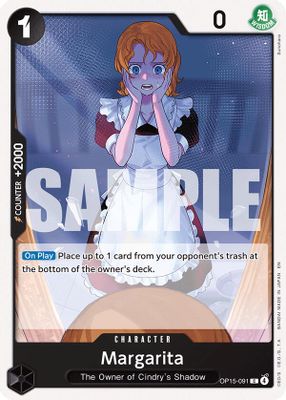 Margarita OP15-091 card