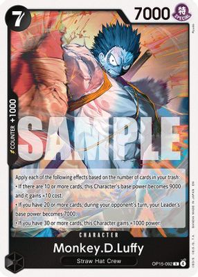 Monkey.D.Luffy OP15-092 card
