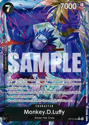 Monkey.D.Luffy OP15-092 card