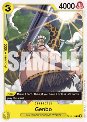 Genbo OP15-103 card