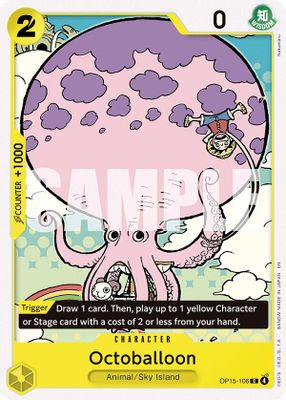 Octoballoon OP15-106 card