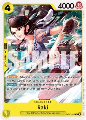 Raki OP15-112 card