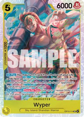 Wyper OP15-114 card