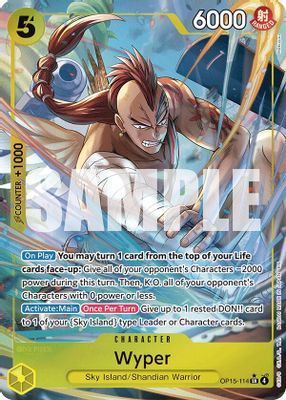 Wyper OP15-114 card