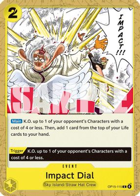 Impact Dial OP15-115 card