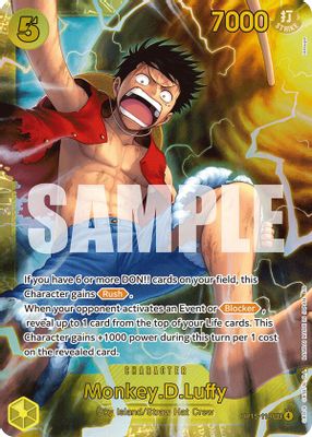 Monkey.D.Luffy OP15-119 card