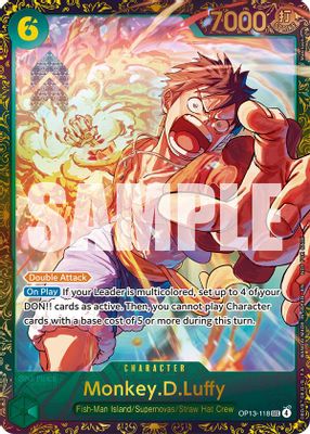 Monkey.D.Luffy OP13-118 card