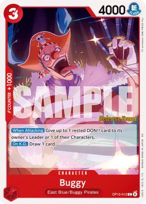 Buggy OP15-012 card