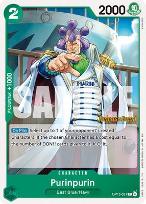 Purinpurin OP15-031 card