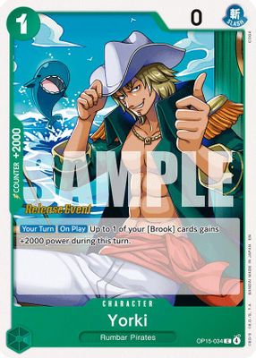 Yorki OP15-034 card