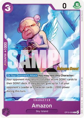 Amazon OP15-059 card