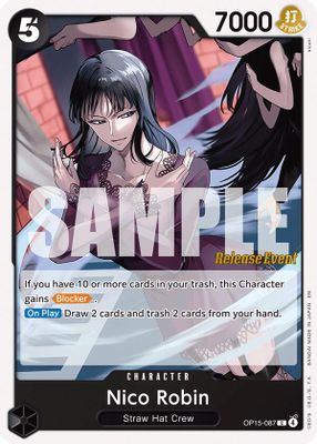 Nico Robin OP15-087 card