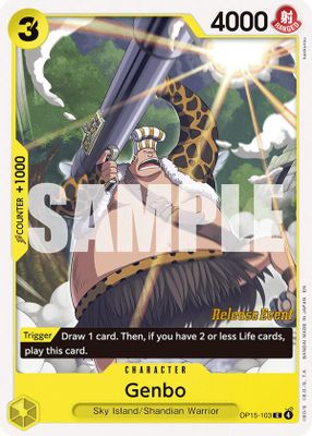 Genbo OP15-103 card