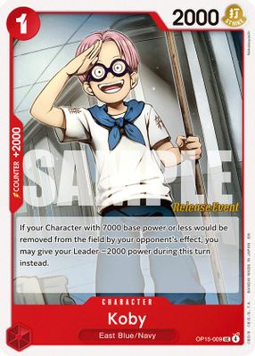 Koby OP15-009 card