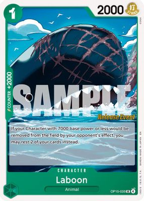 Laboon OP15-035 card