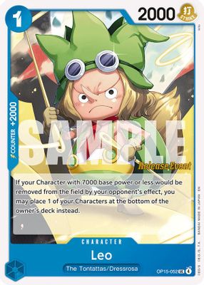 Leo OP15-052 card