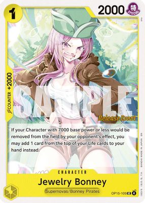 Jewelry Bonney OP15-105 card