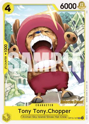 Tony Tony.Chopper OP15-107 card